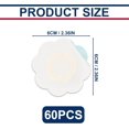 thumbnail image 2 of 60 Pcs Self-Adhesive Castor Oil Patches, Castor Oil Pack Wrap for Belly Button, High Water Absorption Pads Waterproof Oil-Proof Belly Button Patch, 2 of 6