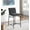 Dark Gray, variant on Wooden Dining Chairs, Taranto Set of 2 White and Gray Dining Side Chair, White+Gray Dining Chairs,Linen Upholstered Dining Chairs, Furniture Dining Furniture Seating for Dining