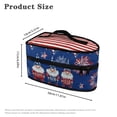thumbnail image 6 of HELLHERO American Flag Fireworks Design Portable Iron Organizer Portable Steam Iron Case, Case Only, 6 of 6