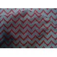 thumbnail image 4 of oneOone Cotton Silk Fabric Chevron Ikat Decor Fabric Printed BTY 42 Inch Wide, 4 of 4