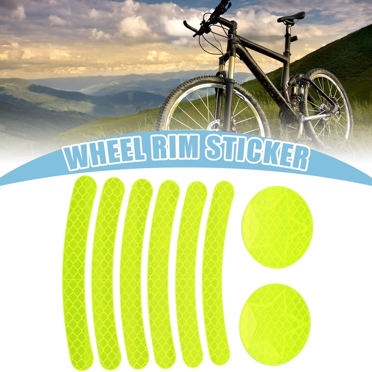 bike helmet tape MotoEquip Reflective Kit The stickers are suitable for almost all smooth and clean surfaces of the vehicle Thoughts on reflective tape? This