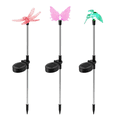 thumbnail image 1 of Paquete de cajas Luces solares para jardín Decoración para exteriores Mariposas, colibríes, libélulas Decoración para jardín MFZFUKR CPB-US-DYP541, 1 of 4