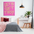 thumbnail image 6 of Stupell Industries Vivid Let's Get Tipsy Inspirational Painting Gallery Wrapped Canvas Art Print Wall Art, 36 x 48, 6 of 8