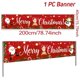 thumbnail image 3 of Banner navideño para exteriores, decoraciones navideñas para el hogar 2024, decoración para exteriores, Navidad, Noel Natal, feliz año nuevo 2024, 3 of 5