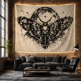 thumbnail image 6 of Celestial Moth and Cracked Moon Tapestry, 6 of 7