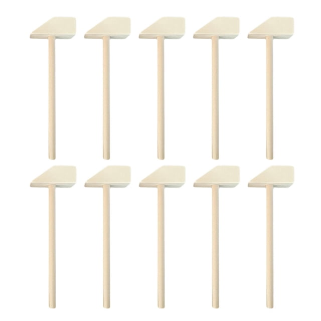 10x Mini martillos de multiusos, juguetes para golpear , martillo de Natural DIY, martillo de , mazo para accesorios 13x5cm shamjiam Martillo de corazón rompible