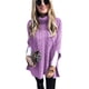 thumbnail image 2 of Suéter de cuello alto de color sólido de estilo europeo y americano de otoño, suéter de moda holgado para mujer, 2 of 2