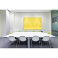 thumbnail image 3 of Ghent Manufacturing Harmony Magnetic Glass Dry Erase Board Frameless Yellow 4' x 3' (HMYRM34YW), 3 of 3