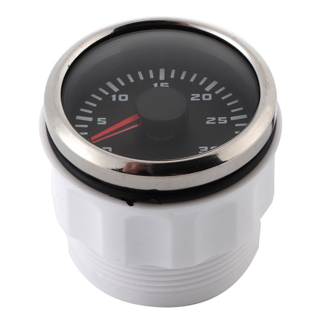 Tacómetro de 3000 rpm, Tacómetro de aluminio ABS Para Motocicletas para Motores externos para maquinaria de ingeniería para automóviles