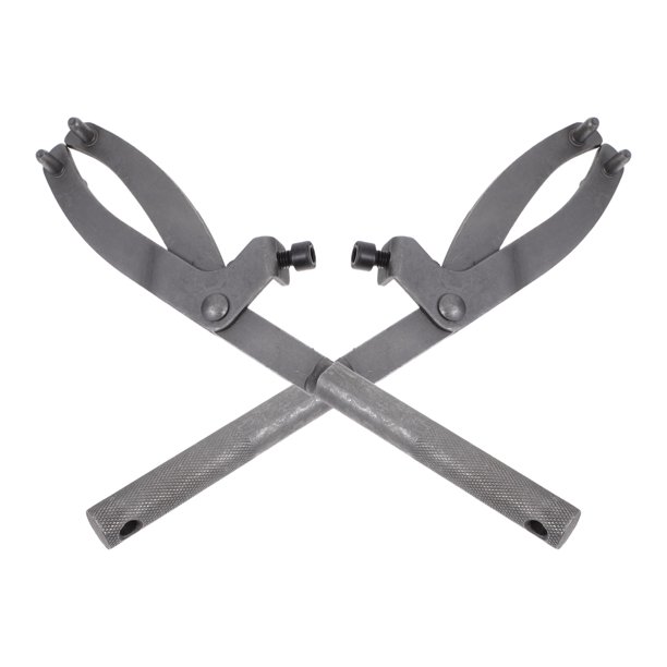 SHOWERORO 2Ud Llave De Sujeción Para Embrague En Motocicleta Con Mango Ergonómico Plata