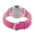 thumbnail image 2 of Princess Rapunzel Girls'Stainless Steel Watch, Pink Leather Strap, 2 of 6