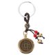 thumbnail image 1 of Chinese Zodiac Dragon Key Chain Coin Key Ring Pendant Car Key Hanging Pendant for Wealth Success, 1 of 4