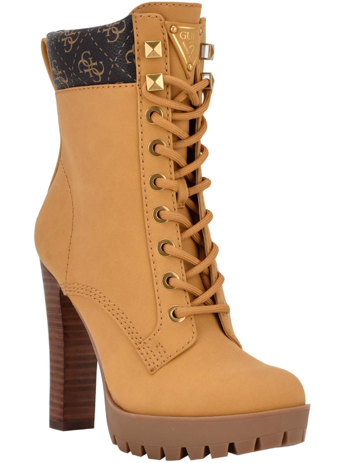 Guess Womens Tetia 2 Stiletto Zipper Ankle Boots