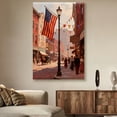 thumbnail image 2 of American Flag Canvas Wall Art - 4th of July Patriotic Canvas Print, Vintage Landscape Artwork Rustic Oil Paintings for Living Room Bedroom Study Home Office Decor, Gifts for man, 2 of 7