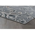 thumbnail image 5 of Madison Transitional 2' x 10' Gray and Cream Polypropylene Indoor Area Rug, 5 of 9