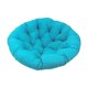 thumbnail image 5 of Cojín para silla hamaca de 23,62 x 23,62 pulgadas, para jardín, oficina, columpio, cojín tipo huevo azul, 5 of 9