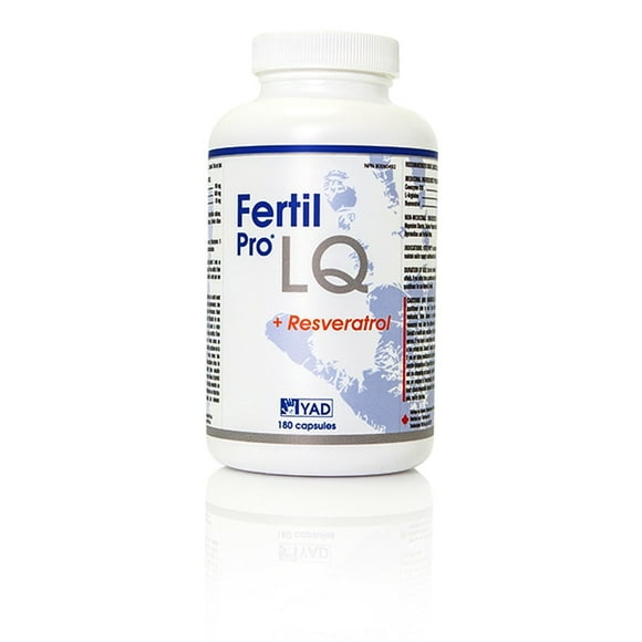 Fertil Pro LQ + Resveratrol By YadTech - 100% Natural Sexual Health Suppliment. Recommended By Most Fertility Specialists Across Canada. 30 Days Supply.