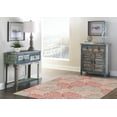 thumbnail image 3 of Linon Home Decor Washable Haylee Area Rug or Runner Collection, Ivory and Coral, 5' x 7', 3 of 13
