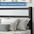 thumbnail image 2 of 4 Ever Winner Twin Metal Bed Frame with Headboard, 14" Under Bed Storage, No Box Spring Needed, Black, 2 of 7