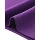 thumbnail image 5 of Vestido ajustado de mujer Inspire Chic con escote en V y mangas cortas, vestido midi bodycon morado para el trabajo, talla XS, 5 of 6