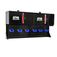 thumbnail image 3 of ARTMAN Wall-mounted Double-door Cabinet with Tool Rack,Storage Shelf,Wall Stainless Steel Hole Plate for Garage Workshop Repair Shop, 3 of 14