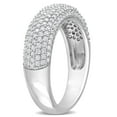 thumbnail image 3 of Everly Women's Created Moissanite Sterling Silver Ring, 3 of 8