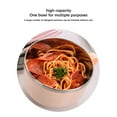 thumbnail image 3 of Shengyu Bonrich Instant Noodle Bowl Stainless Large Capacity Fast Food Cup Storage Container with Lid Blue L, 3 of 6
