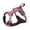 Rose Red, variant on Levviye Dual Function Dog Harness with Car Seat Belt Clip Reflective Pet Vest with Control Handle for Walking Travel, Green L