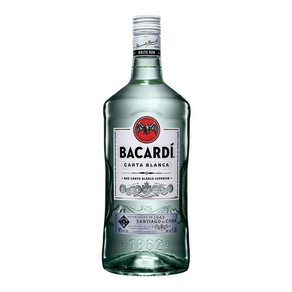 Paquete de 3 Ron Bacardí Carta Blanca 1.75 L