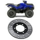 thumbnail image 3 of Disco de Freno de Metal, Placa de Freno de Disco Sin Agitación de 130 mm / 5.1in Buen Reemplazo para Go Kart para scooter para atv, 3 of 7