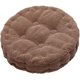 thumbnail image 1 of Cojín redondo de tatami para silla (40 cm/16", color café), diseño simple, para sillón, sofá, decoración interior, grueso, para el hogar, la oficina, el comedor, el coche y la sala de estar., 1 of 5