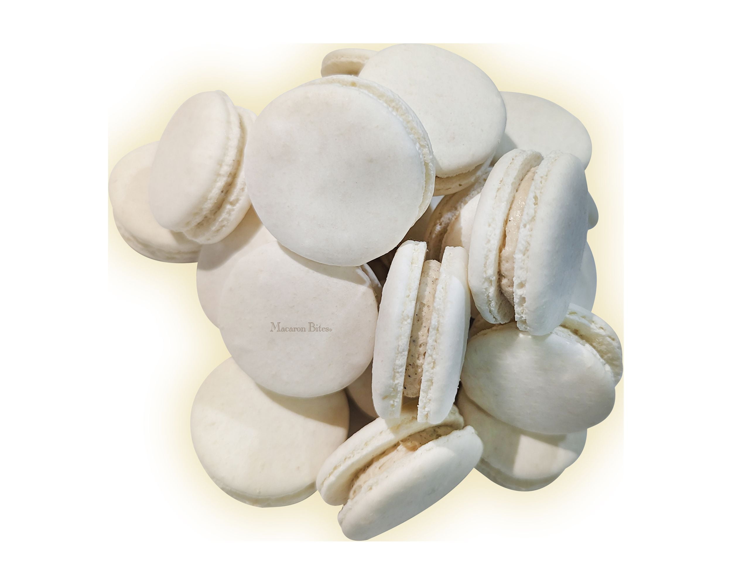 Vanilla Macaron Cookies Gift Box - 24 Count