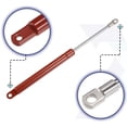 thumbnail image 6 of Unique Bargains 2 Pcs 10 Inch 50Ib/223N Red Lift Supports Struts Shocks Gas Spring Universal for RV Car Truck Boat, 6 of 6