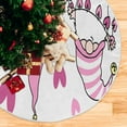thumbnail image 5 of FMSHPON Valentine's Day Mother's Day Red Heart Love Xmas Christmas Tree Skirt Stand Mat for Holiday Party Decoration Indoor Outdoor 48 inches, 5 of 6