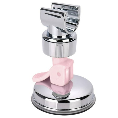 

Shower Head Handset Holder Chrome Bathroom Wall Mount Adjustable Suction Bracket