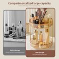 thumbnail image 2 of Organizador giratorio de 360 ​​grados debajo del fregadero Organizador de perfume de 3 niveles para tocador, 2 of 9