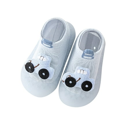 

WZHKSN Baby Boys Girls Toddler Blue For Unisex Newborn Shoes 21