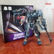 Transformation Toys Galvatron AOYI BMB H6001-2 18cm Decepticon Beast Wars Alloy Anime Action Figure Car Aircraft Model Boy Gifts