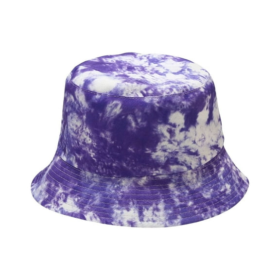 ZSQDM Bucket Hats for Men Women Male's And Female's Casual Fisherman's Hat 3D Printed Pattern Tie Dye Double Basin Hat Outdoor Visor Womens Bucket Hats