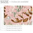 thumbnail image 2 of Cowgirl and Cowboy Wild West Pattern Entryway Rug, 2x3 Area Rug Indoor Door Mat Non-slip Washable Floor Carpet Rug for Bedroom Office Dining Room Bathroom, 2 of 7