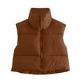 thumbnail image 3 of Women's Lightweight Packable Puffer Vest Warm Winter Sleeveless Padded Casual Puffy Jackets, 3 of 4