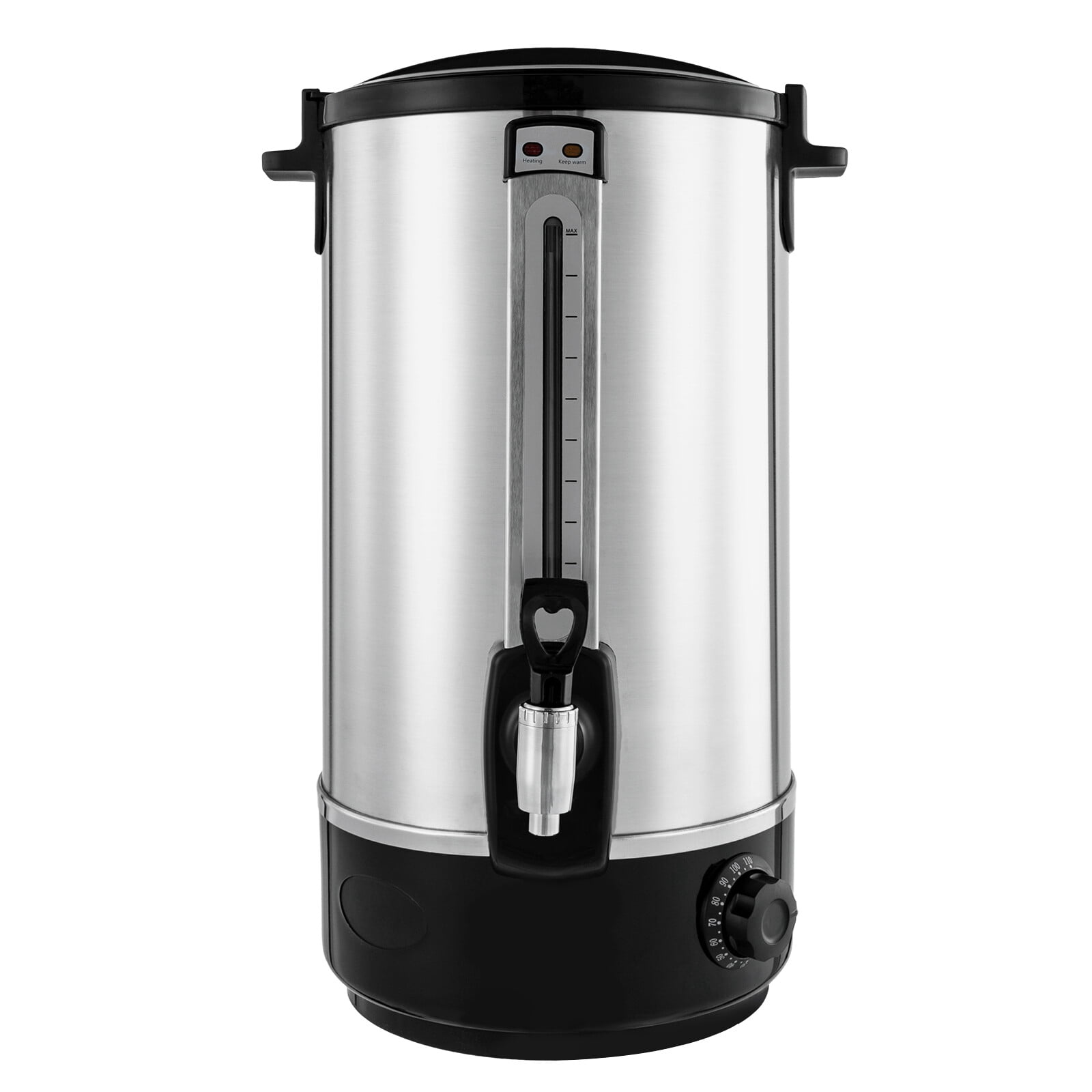 5.3Gal Commercial Electric Hot Water Urn 2200W Stainless Steel Hot Water Dispenser with Faucet