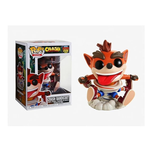 Figura Funko Pop Crash Bandicoot 4.5 Pulgadas