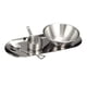 thumbnail image 2 of Tazón de hielo Tazón de cereales Ligero Fácil de limpiar Tazón de sopa de comida multifunción Tazón de arroz Plata, 2 of 9
