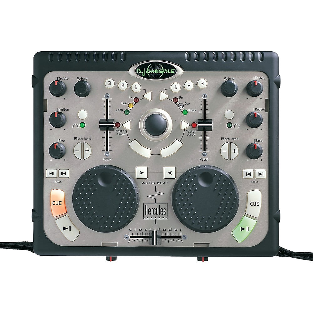 Hercules DJ DJ Console Portable DJ Controller/USB Interface