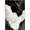 Black White Gold, Pattern 20, variant on ODIKA 8'x10' Washable Area Rug Abstract Vein Border Swirl Inlay Veined Streaks Flow Symmetrical for King Size Bedroom Under Bed, Master Suite, Non-Shedding, Easy Care