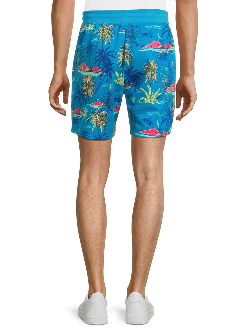 NOWOS 25SS border short pants ショートパンツ M No Boundaries Men's Cotton Lounge Shorts, Drawstring Waist