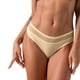 thumbnail image 3 of Gibobby Bragas elásticas para mujer Tanga de mujer Deportes Algodón Sexy Tanga Fitness Deportes Bragas(Beige， XL), 3 of 4