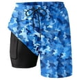 thumbnail image 4 of Kcolen Mens Swim Trunks 5 Inch Black Solid Swimming Short Comfy Mens Swimwear Swim Trunks Men Summer Beach Athletic Fit Swimwear, 4 of 4