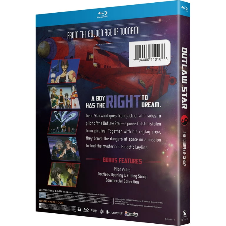 Outlaw Star The Complete Series (Blu-ray) New - Walmart.com